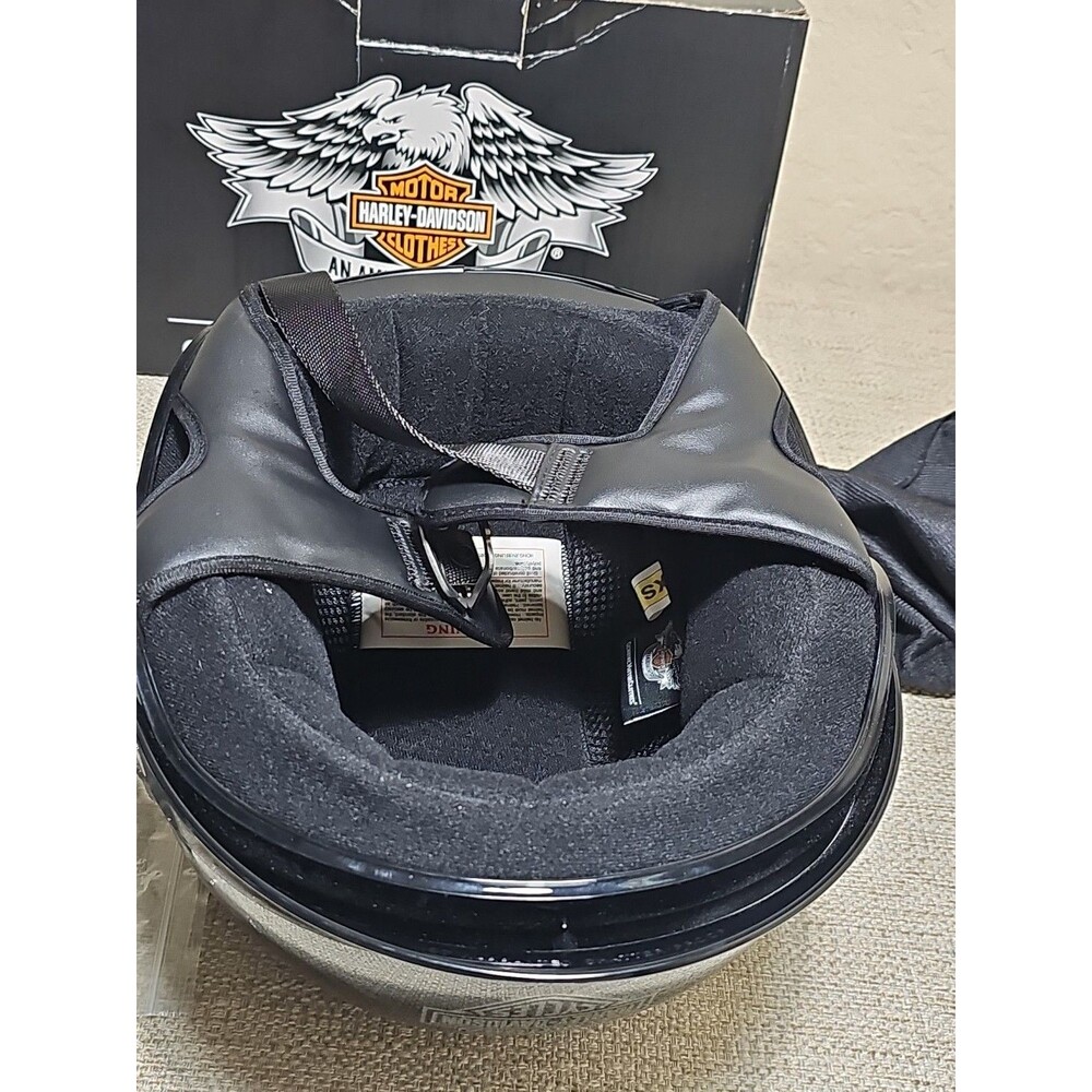 Harley-Davidson Midnight Half Helmet Size XS 2011 - 98214-12VM/002S NEW - Picture 10 of 16